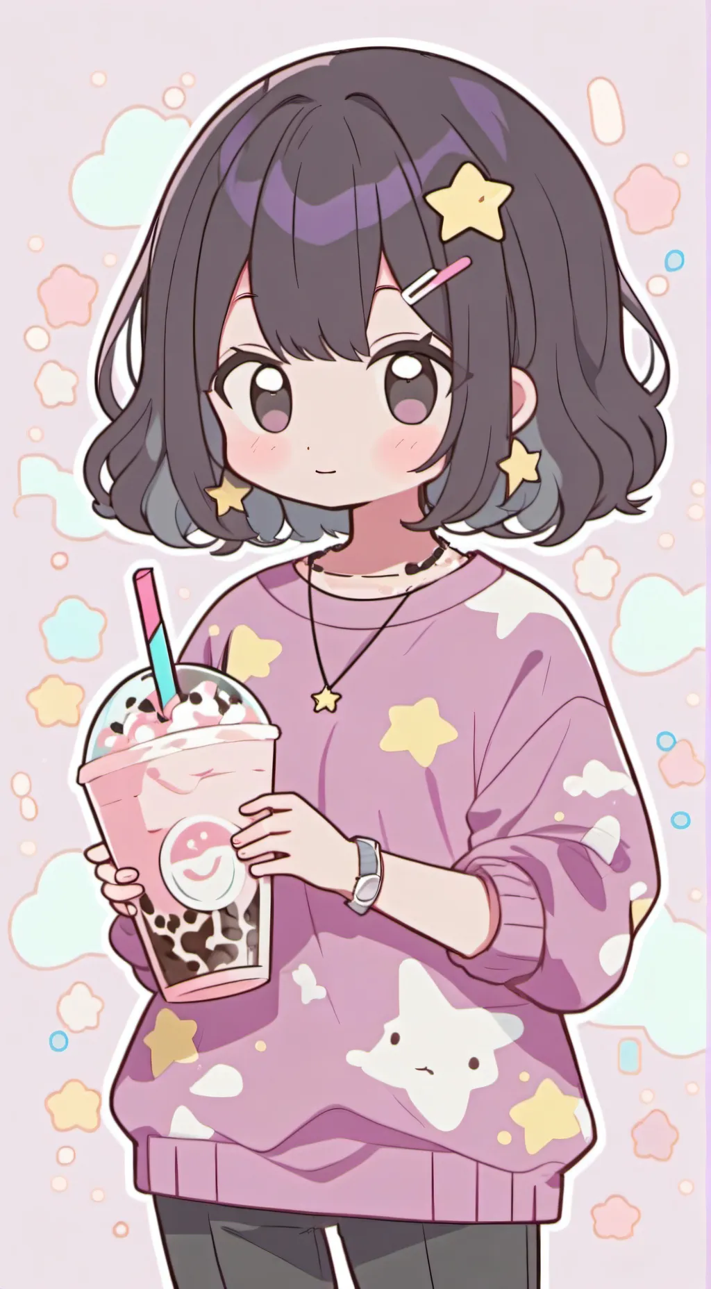 ai character: Me background