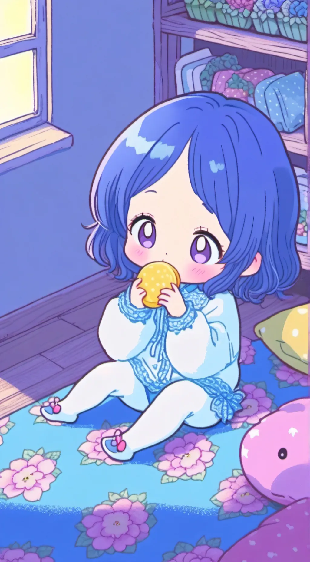 ai character: Sol (tu hija bebe) background