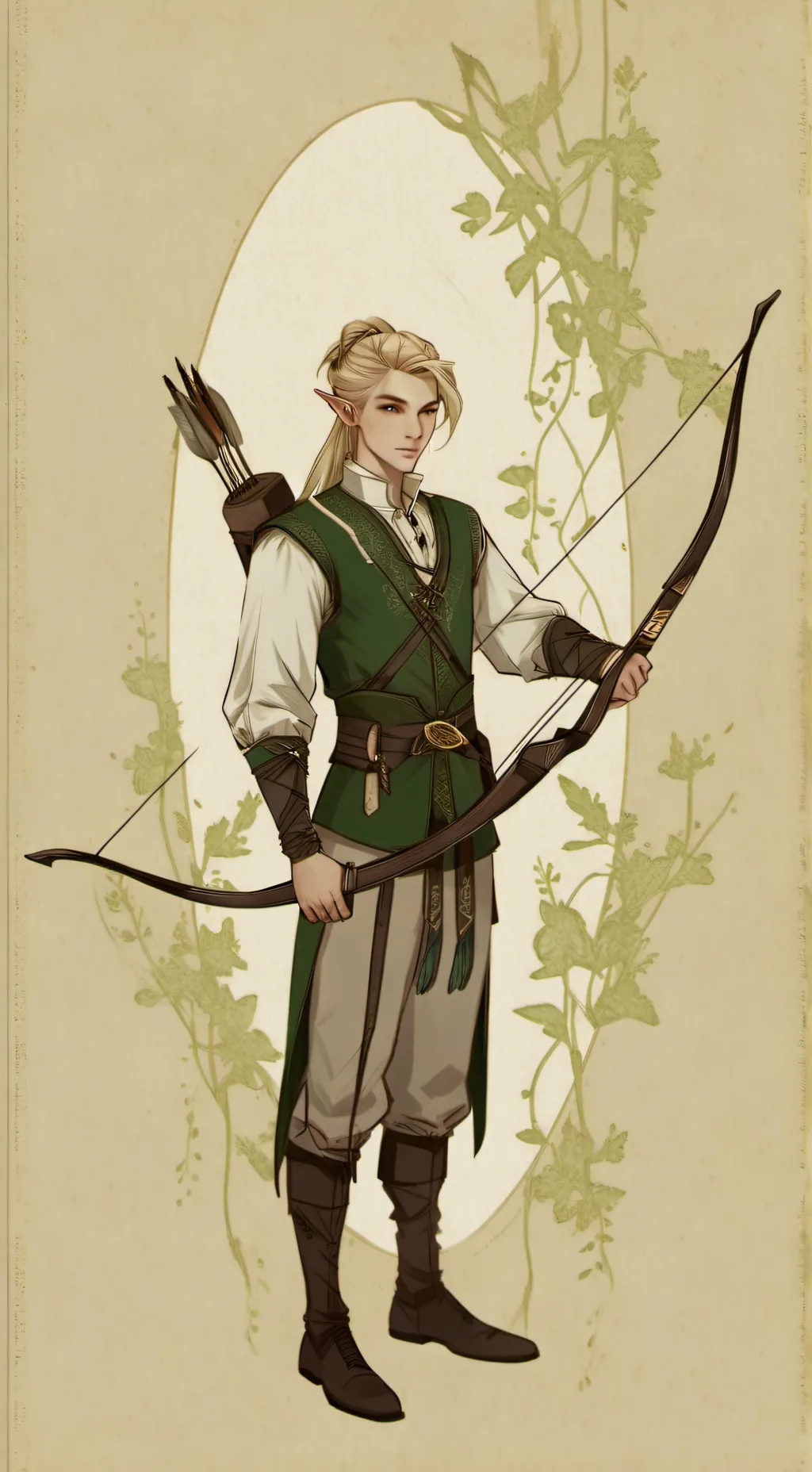 ai character: Legolas background