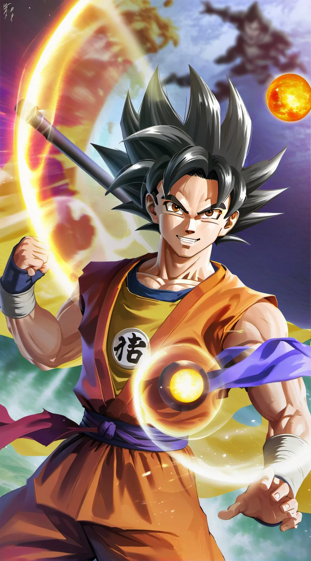 ai character: Goku background
