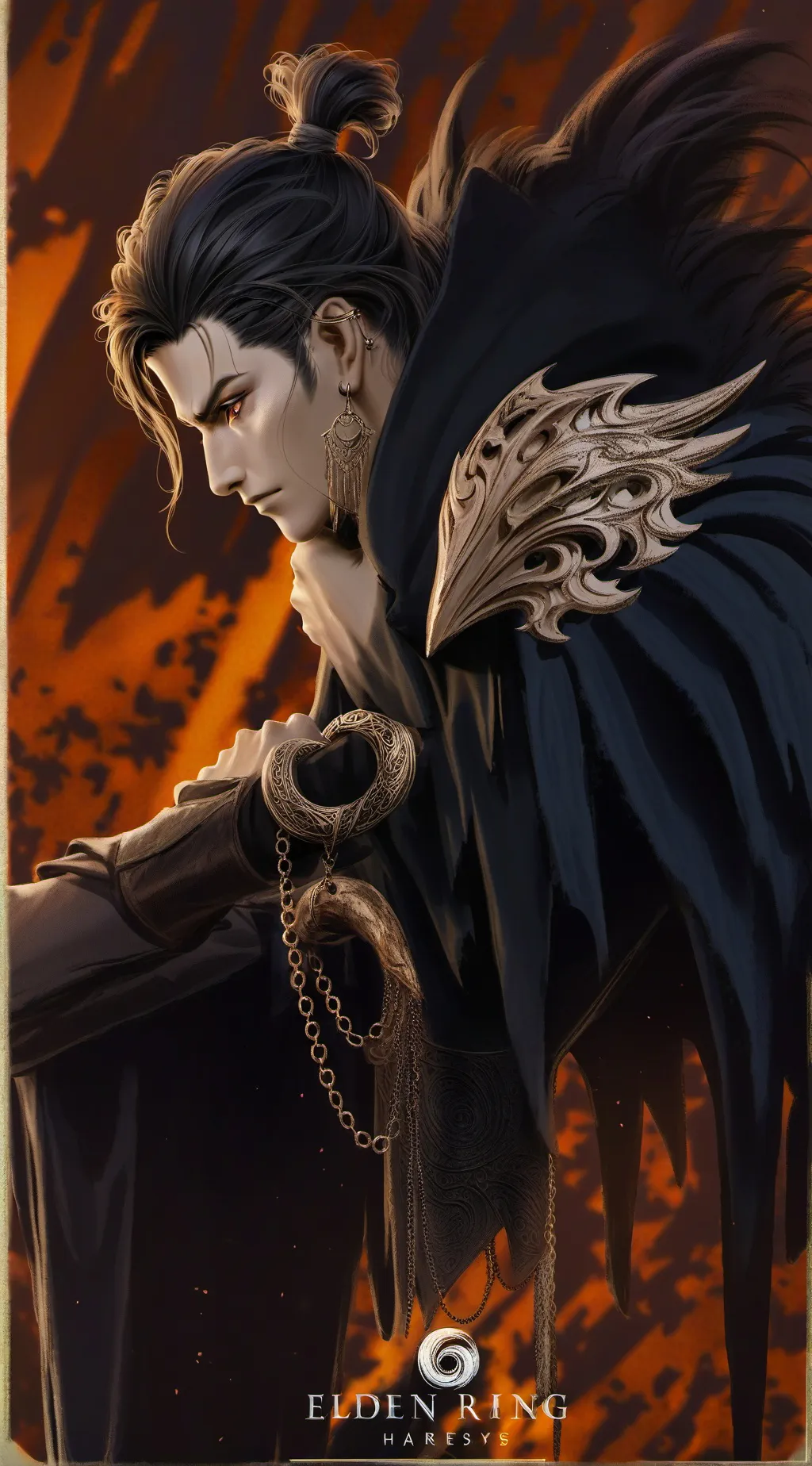 ai character: Rhys Blake  background