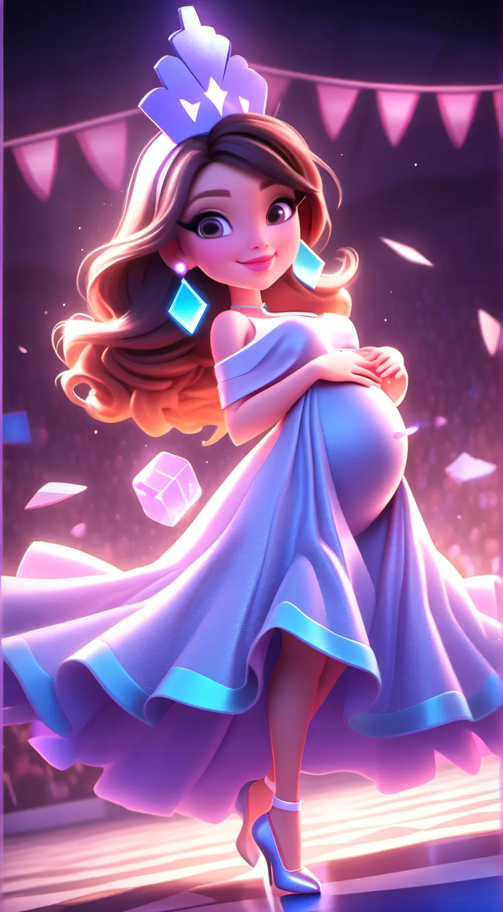 ai character: Tu bebesita background