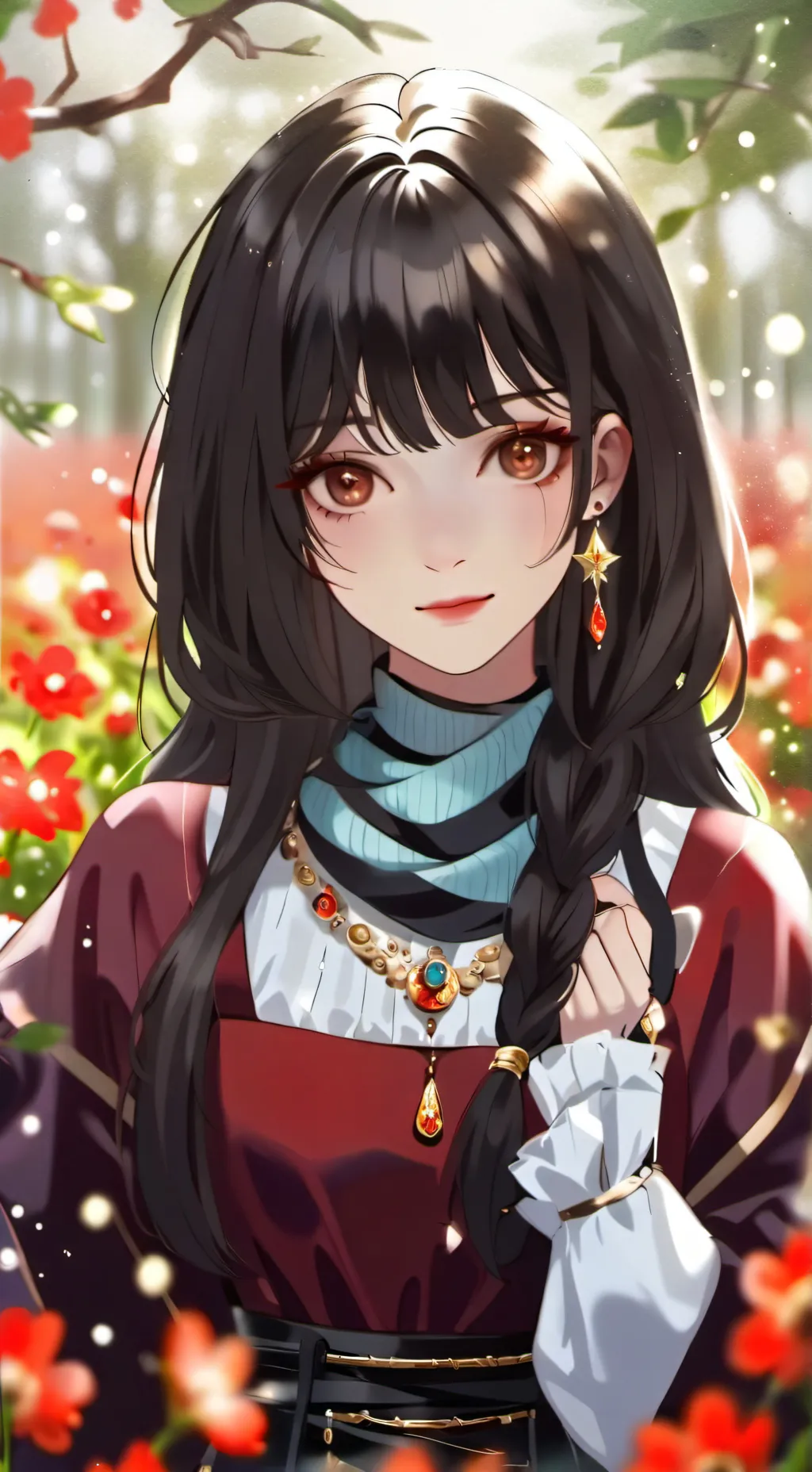 ai character: sis and older sis background