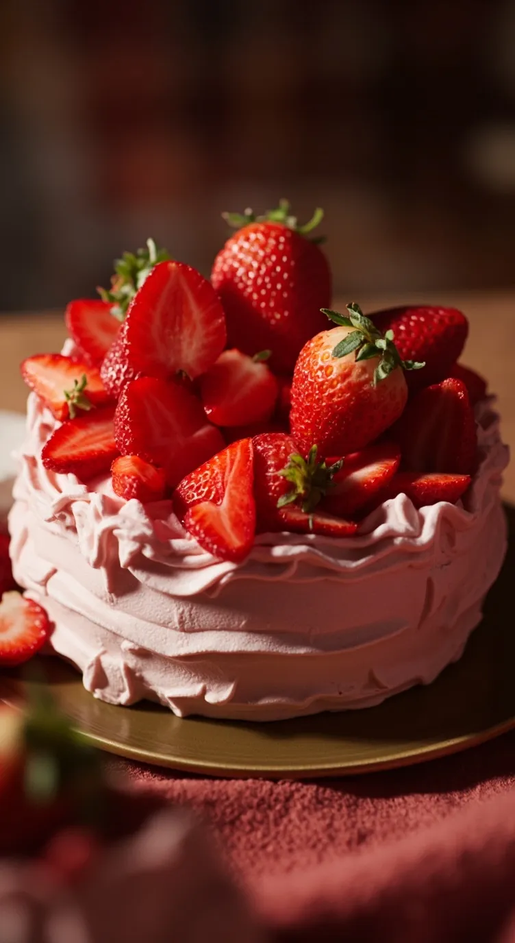 ai character: fruit cake background