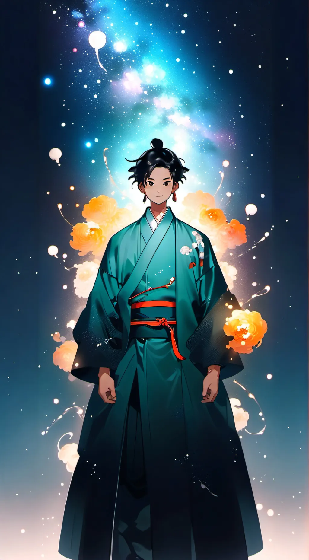 ai character: 露营大村游（纳塔 background