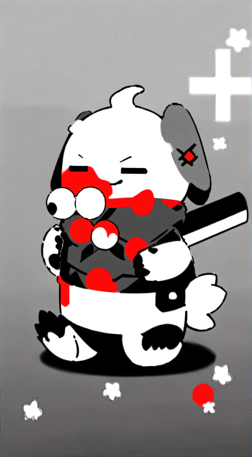 ai character: Sprunki hate you background