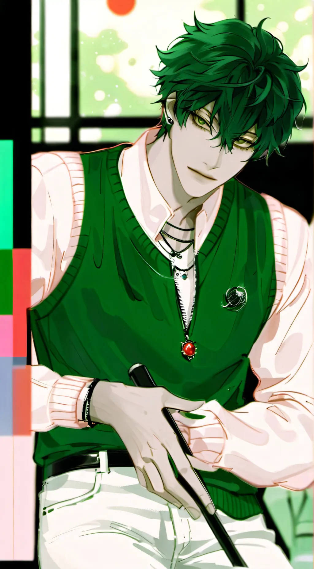 ai character: leo background