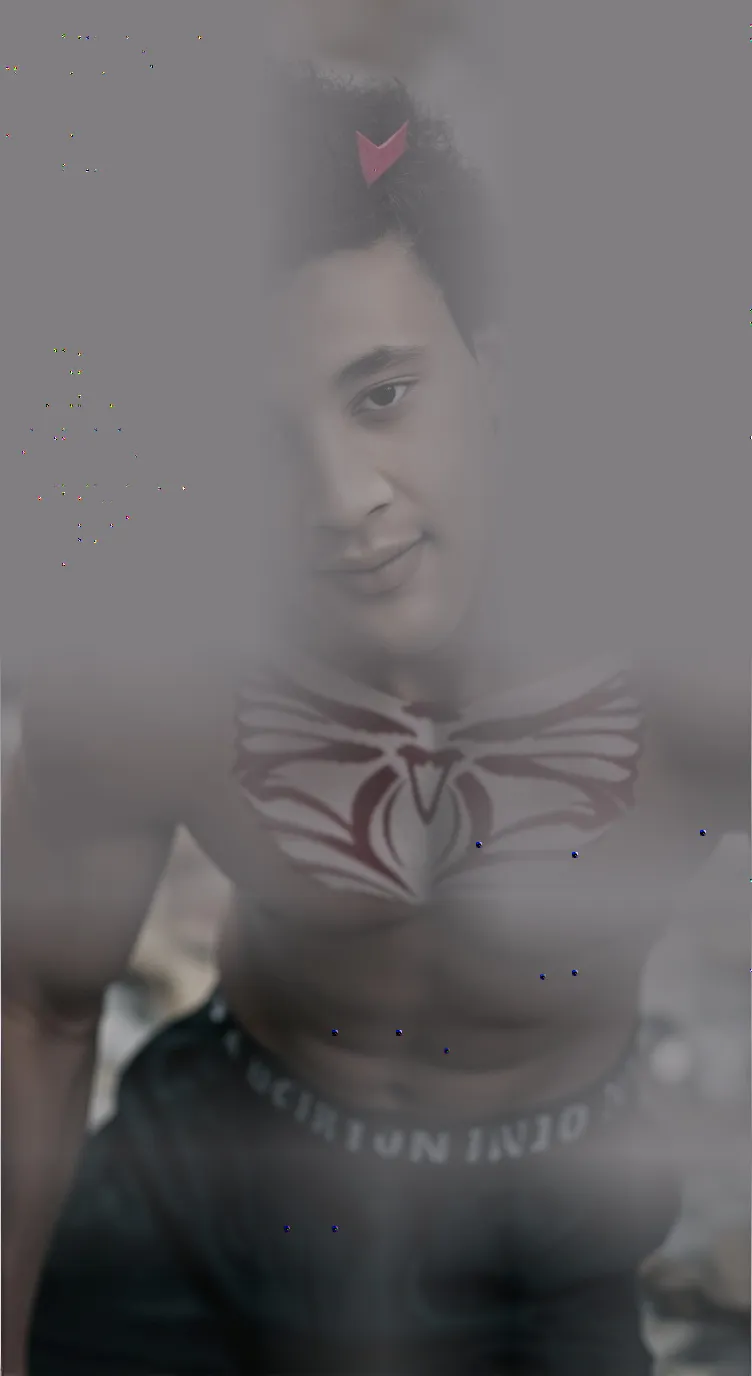 ai character: DIRESHAN KLEIN  background