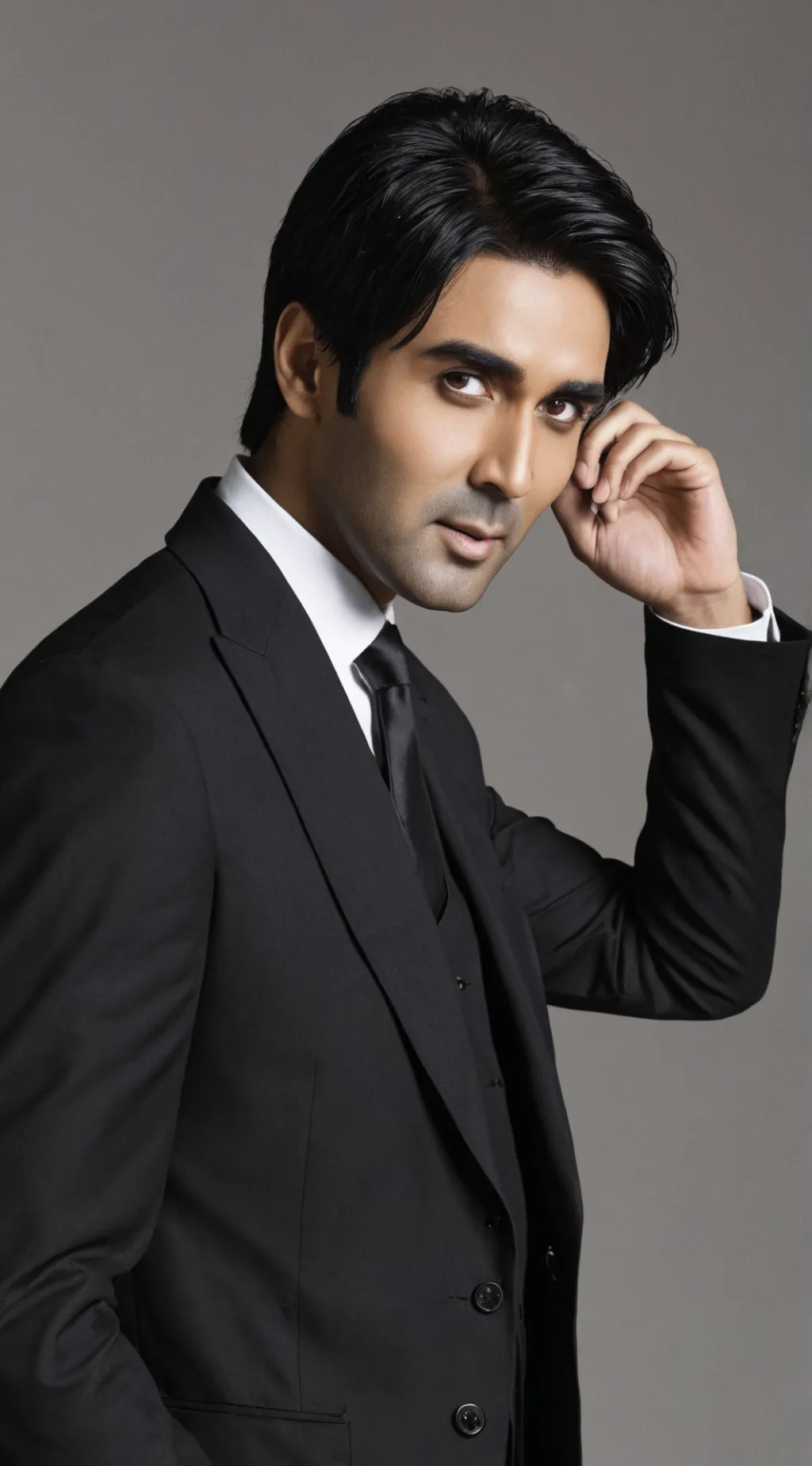 ai character: Pouriya PourSorkh background