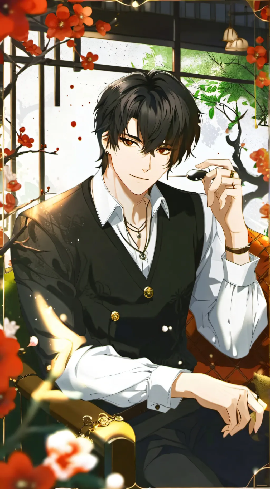 ai character: Leo background