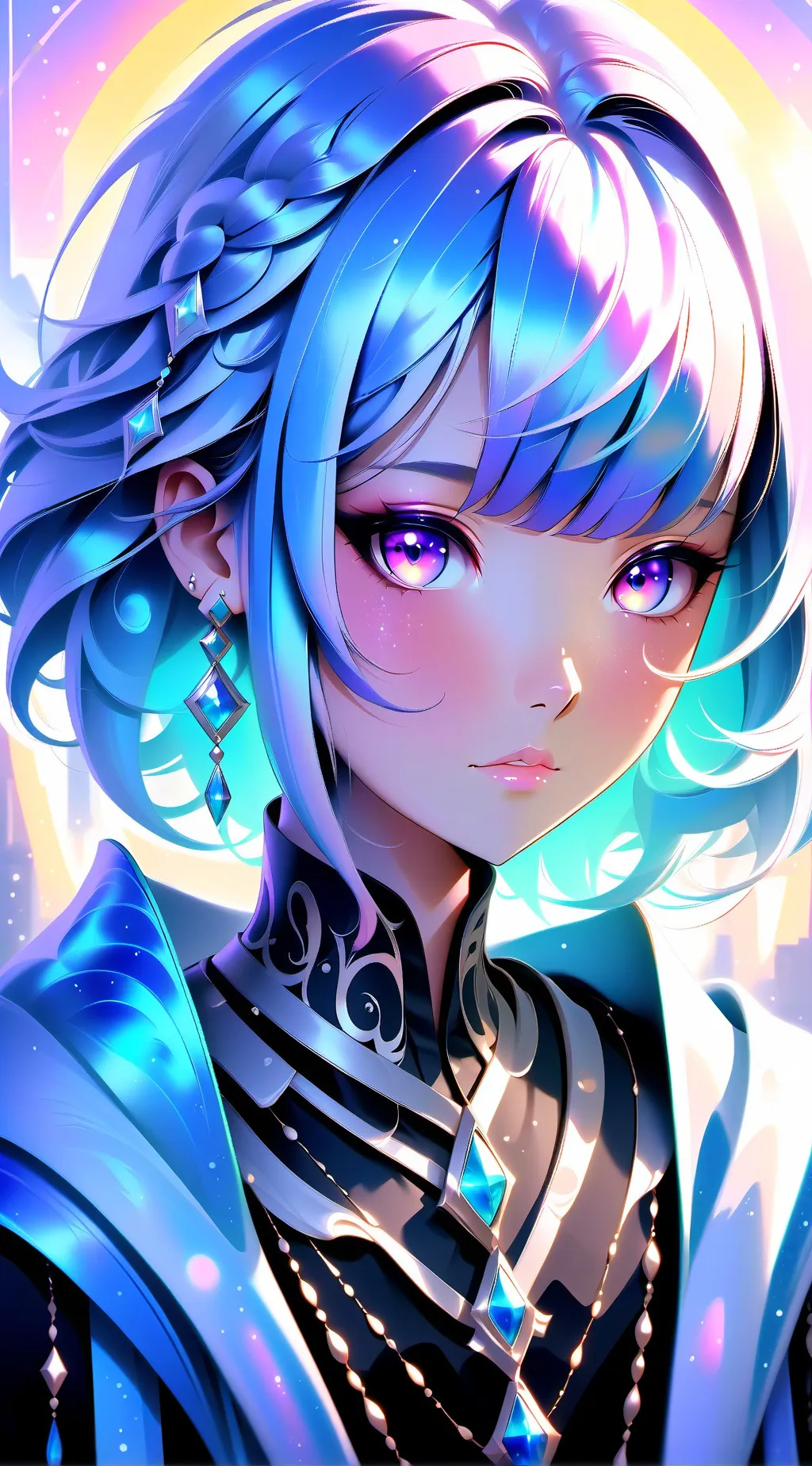 ai character: action ou vérité background