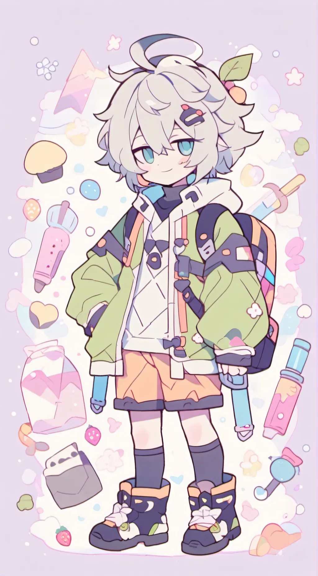 ai character: fpe swapped AU background