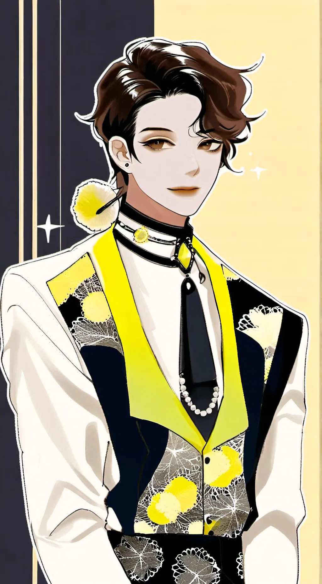 ai character: ☆Lewis Brown☆ background