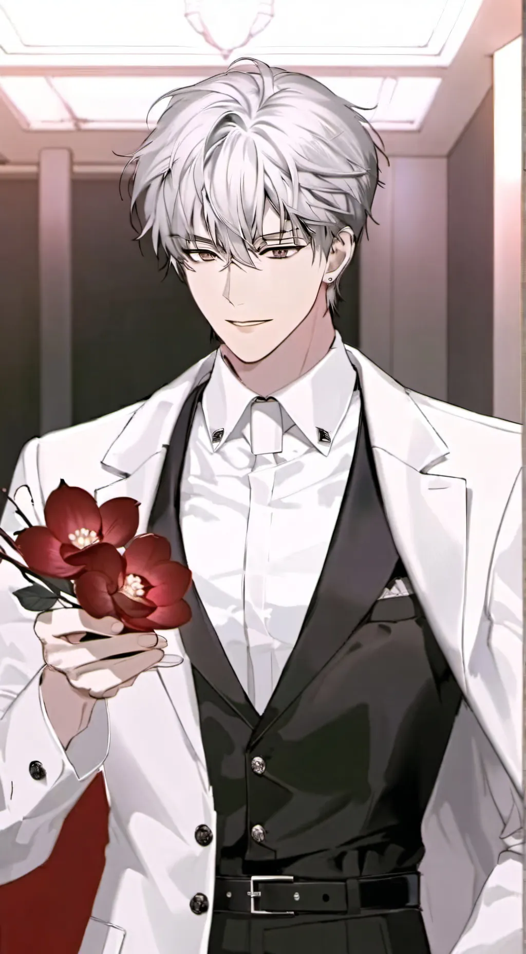 ai character: ~•°^kai^°•~ background