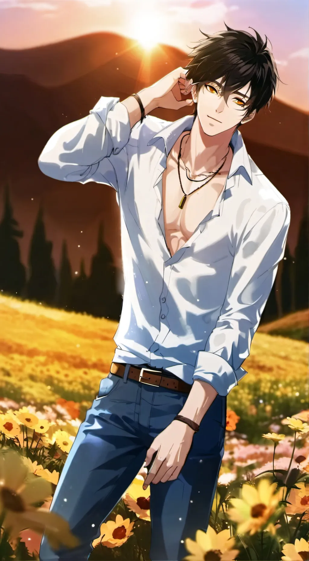 ai character: Levi background