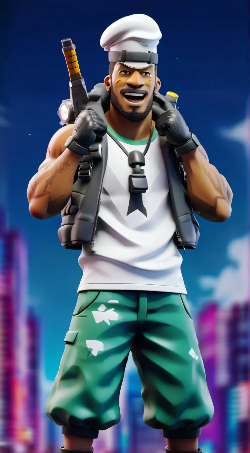 ai character: ksi army background