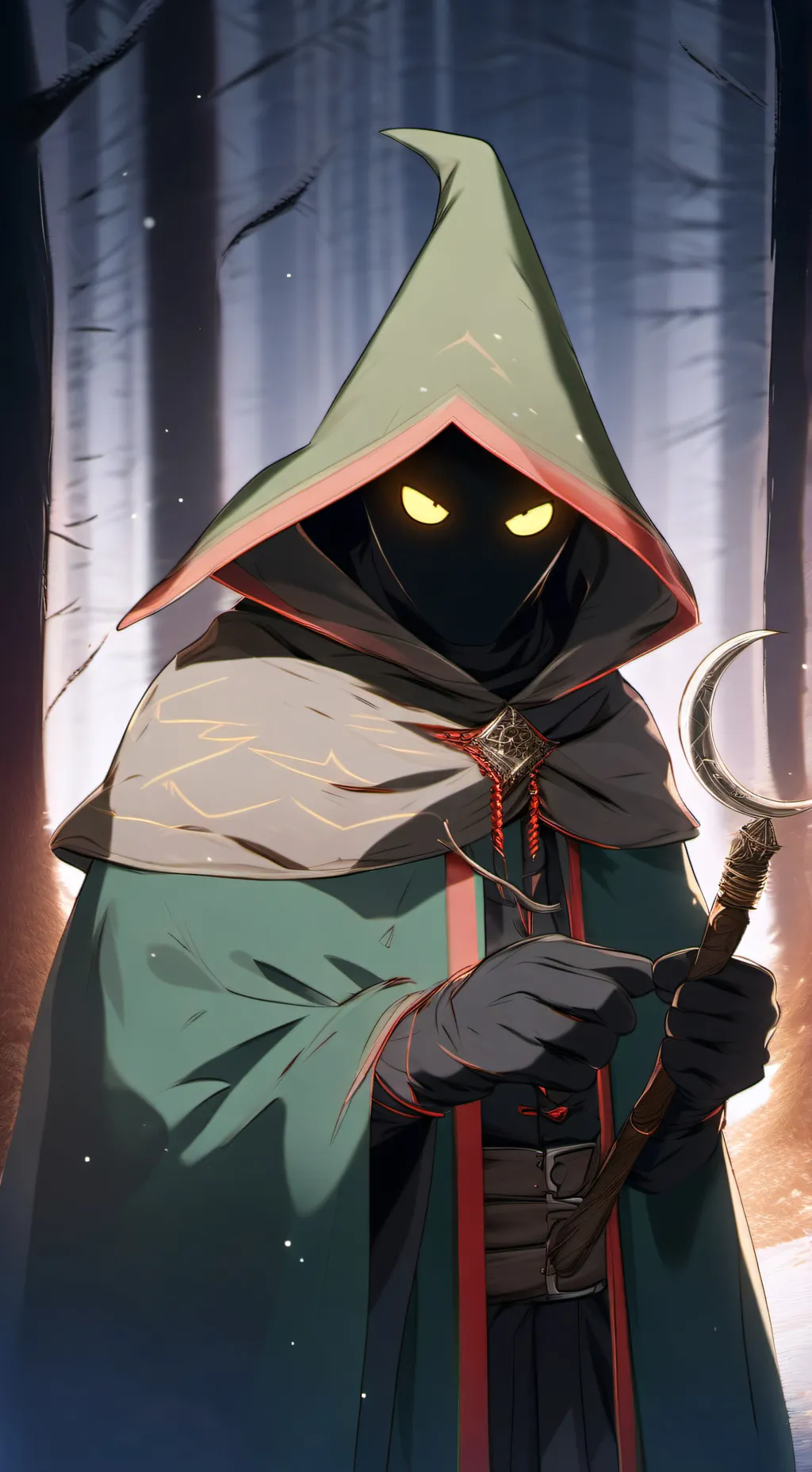 ai character: Evil Wizard CASC background