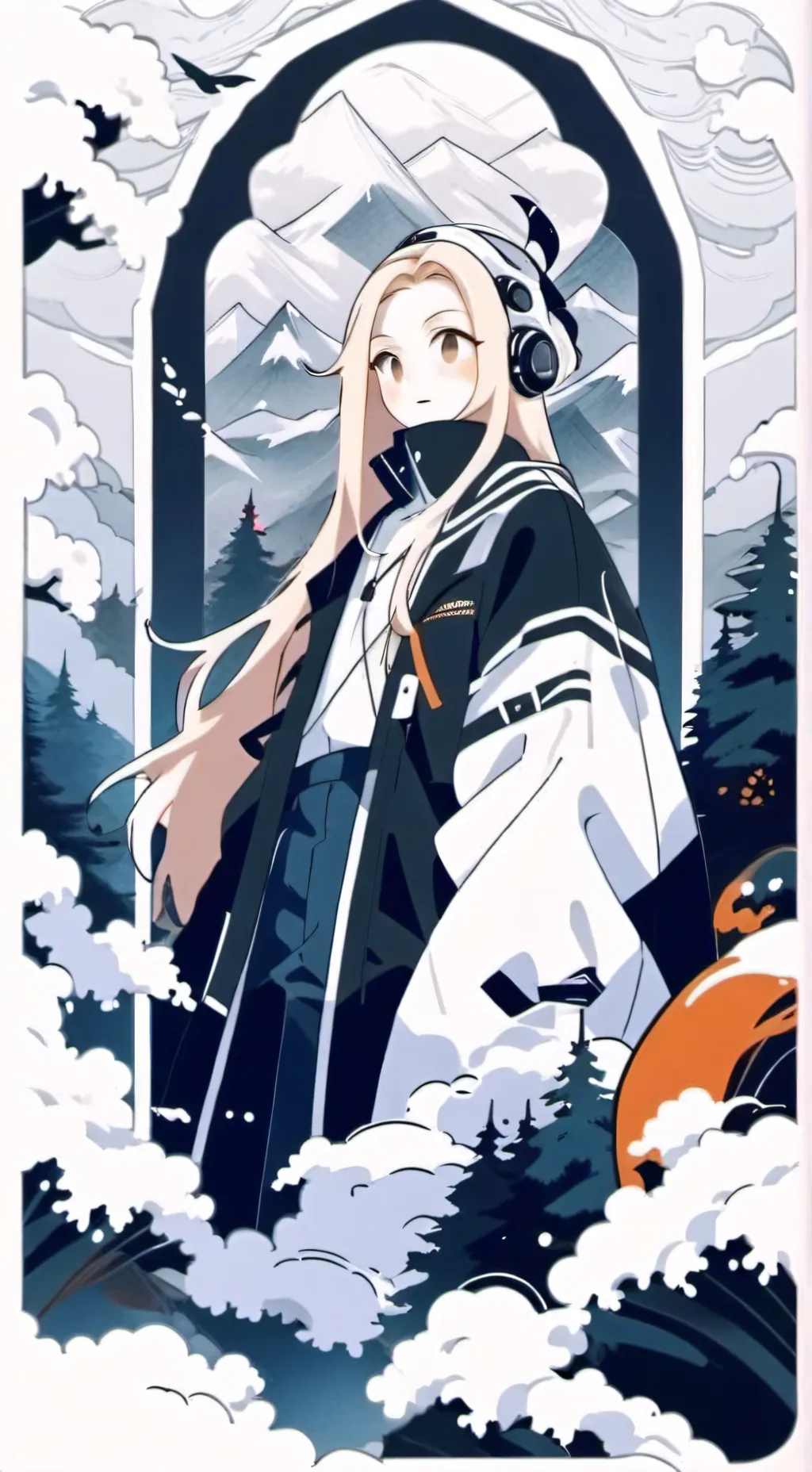 ai character: My account  background