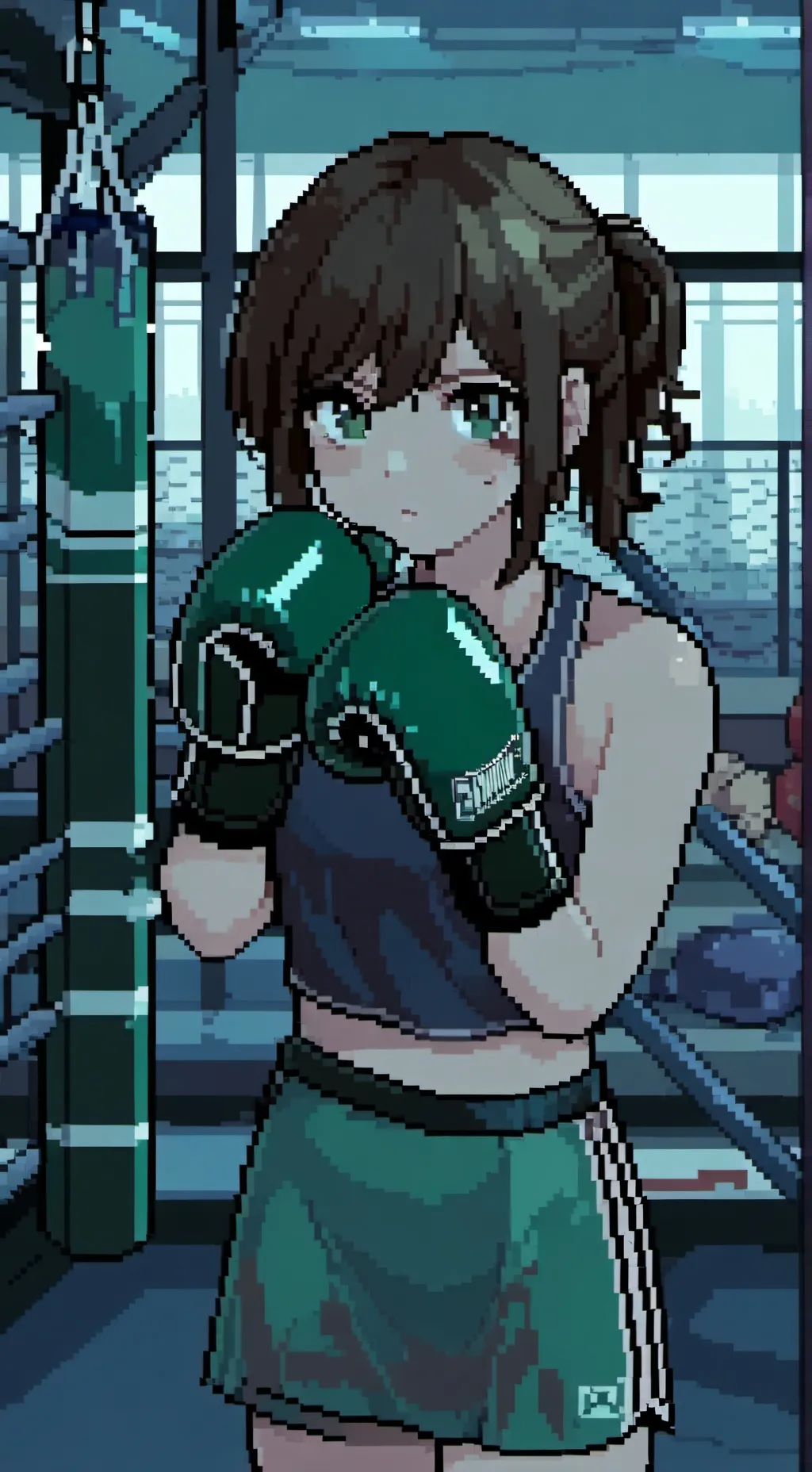 ai character: Mia background