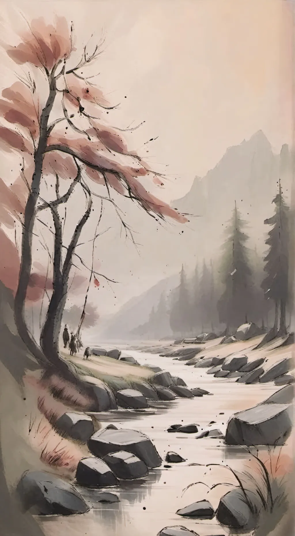 ai character: nostalgia😔 background