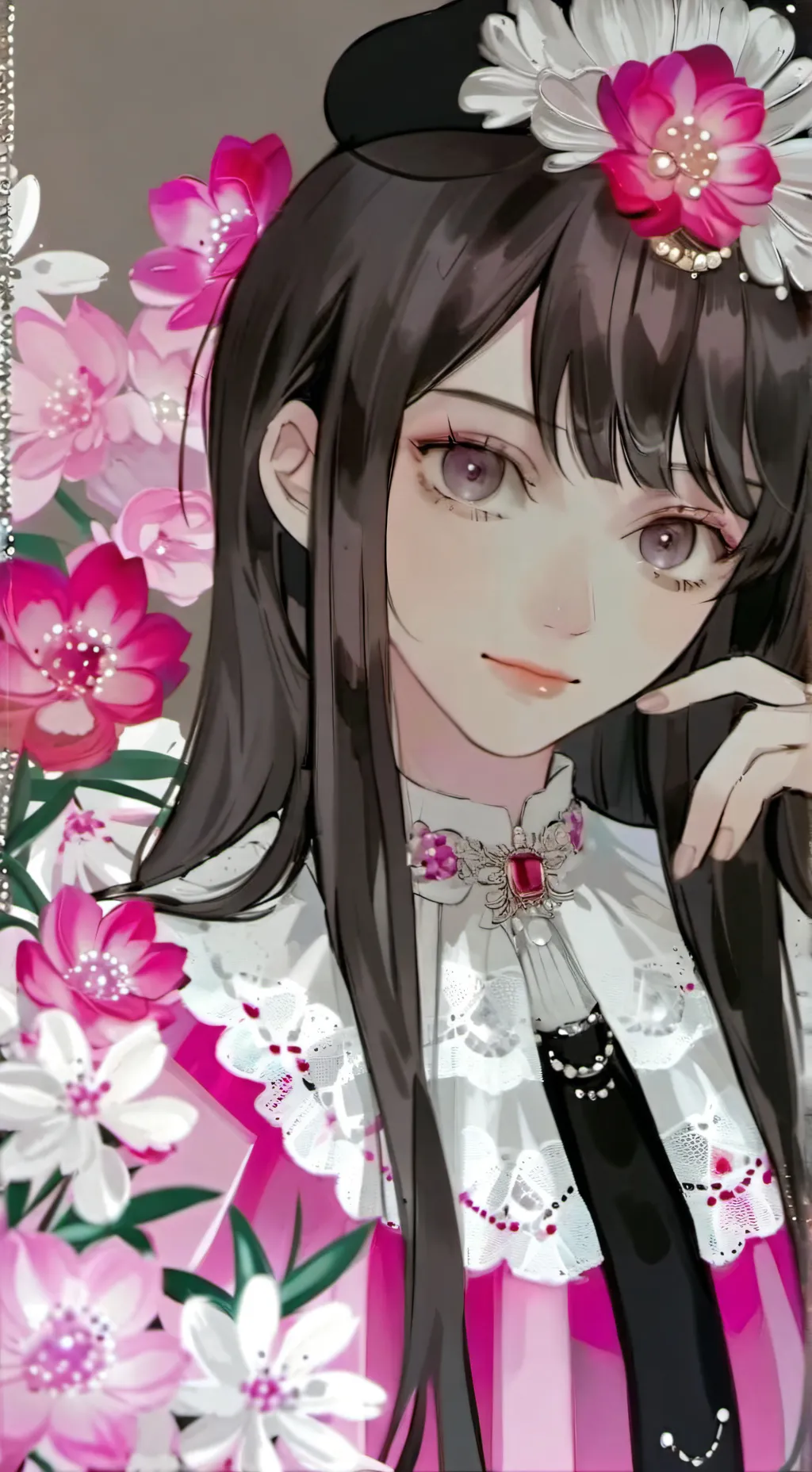 ai character: elizabell  background