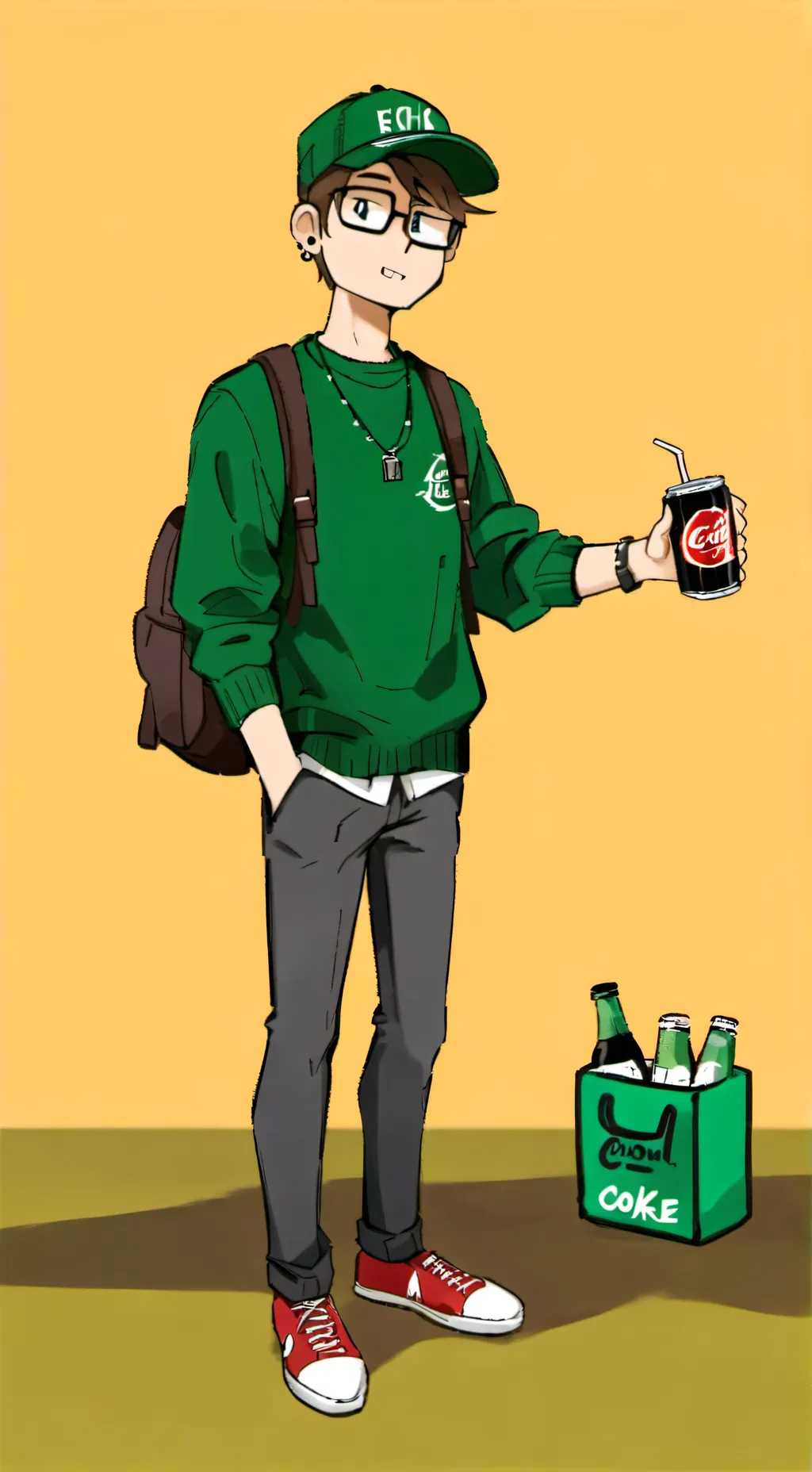 ai character: edd background