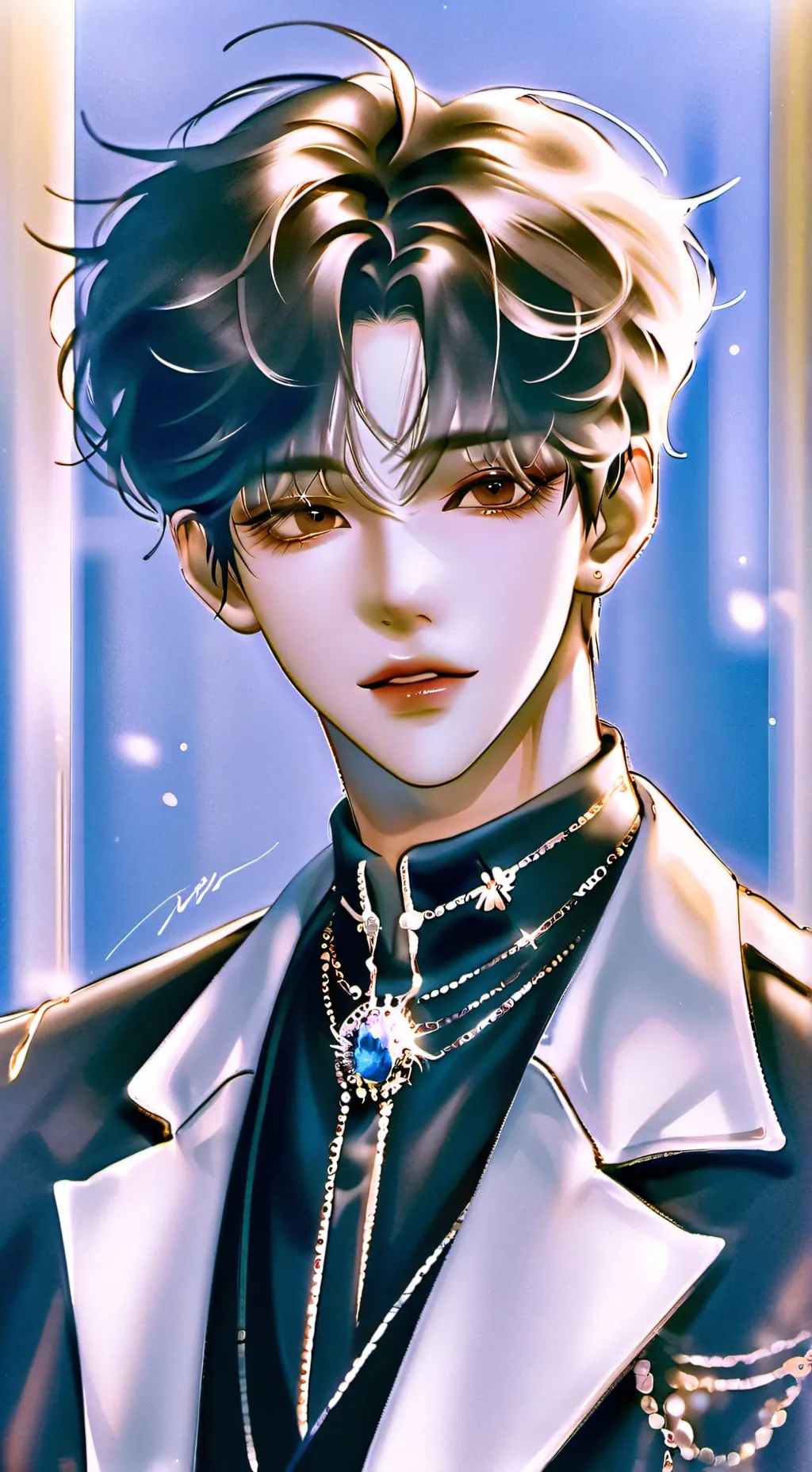 ai character: Hyunjin background