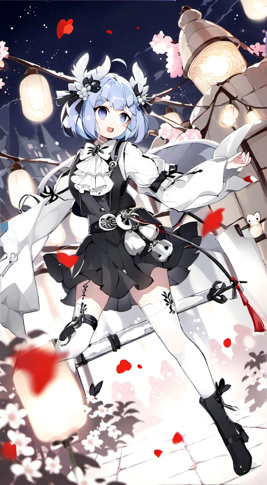 ai character: fruitcake! <3 background