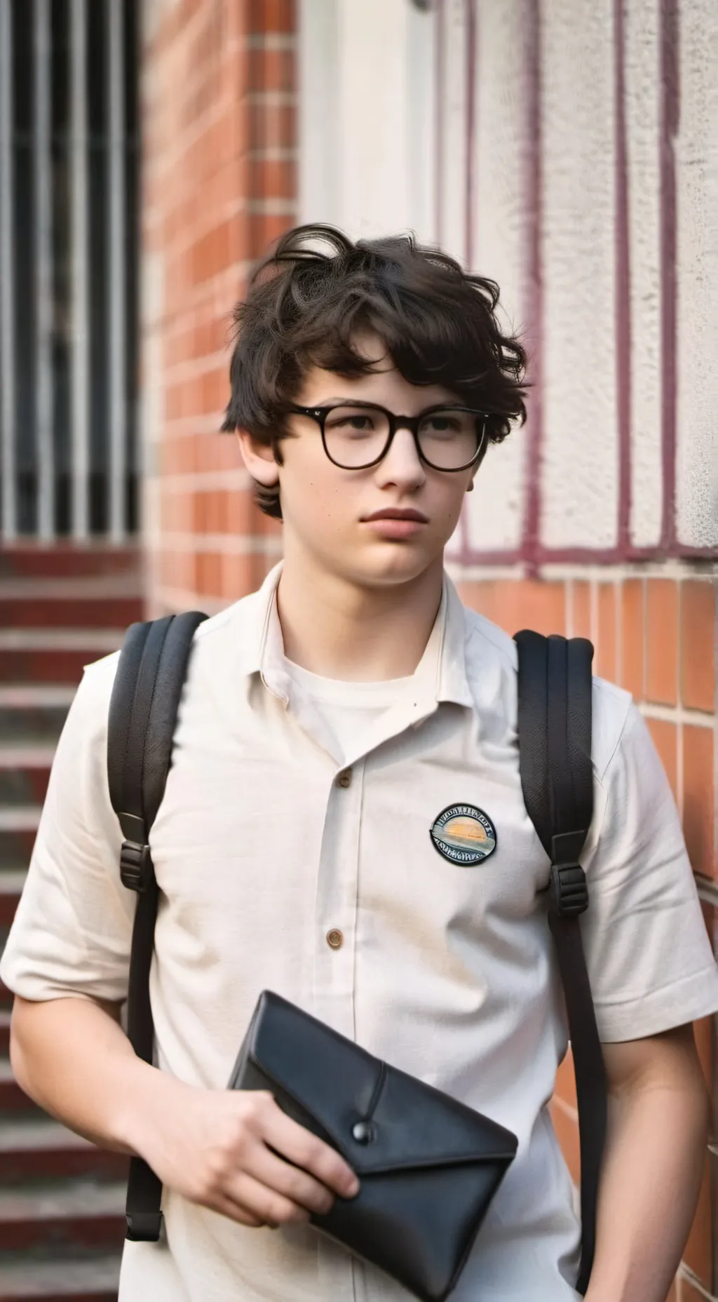 ai character: Richie  background