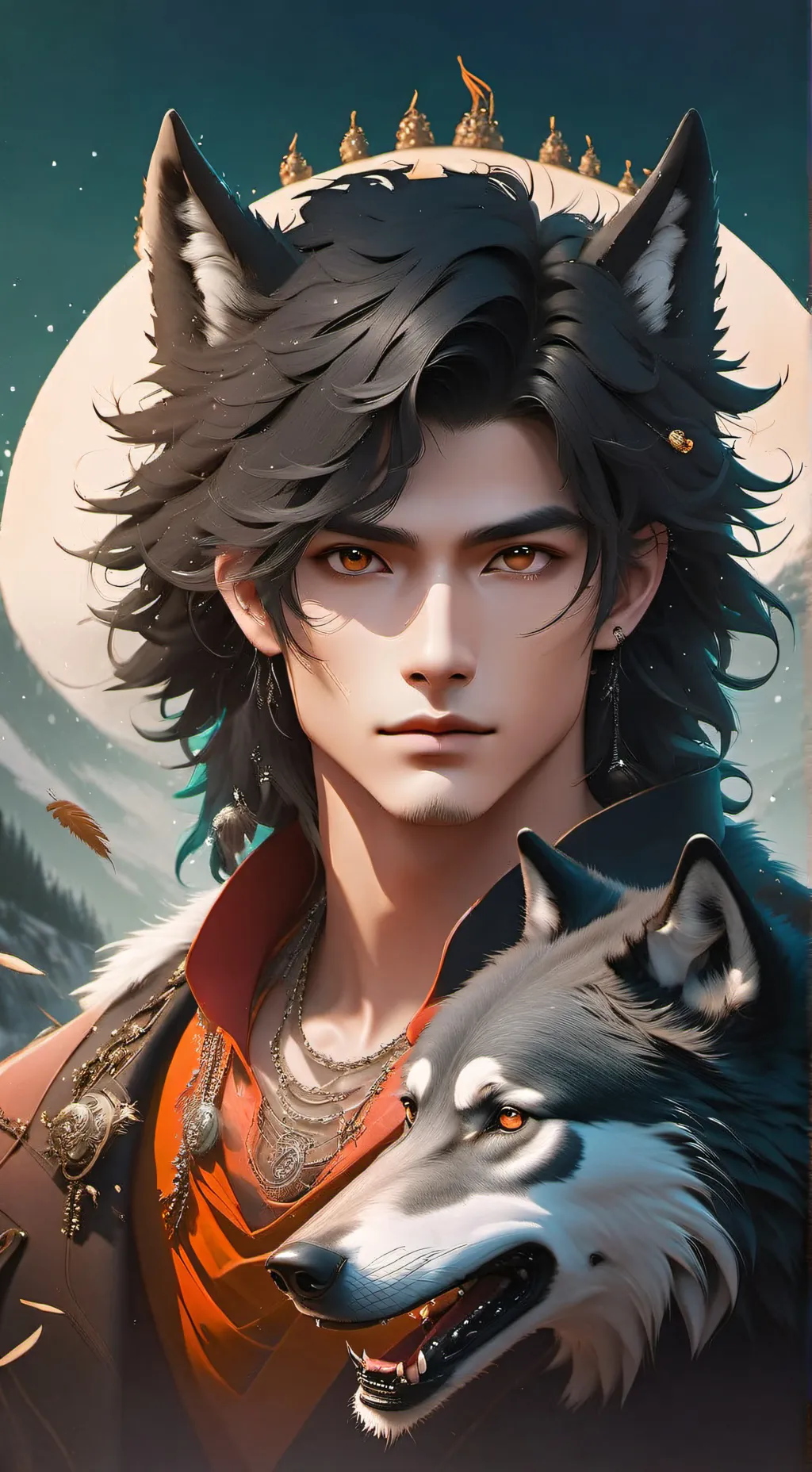 ai character: Eric Packwood  background