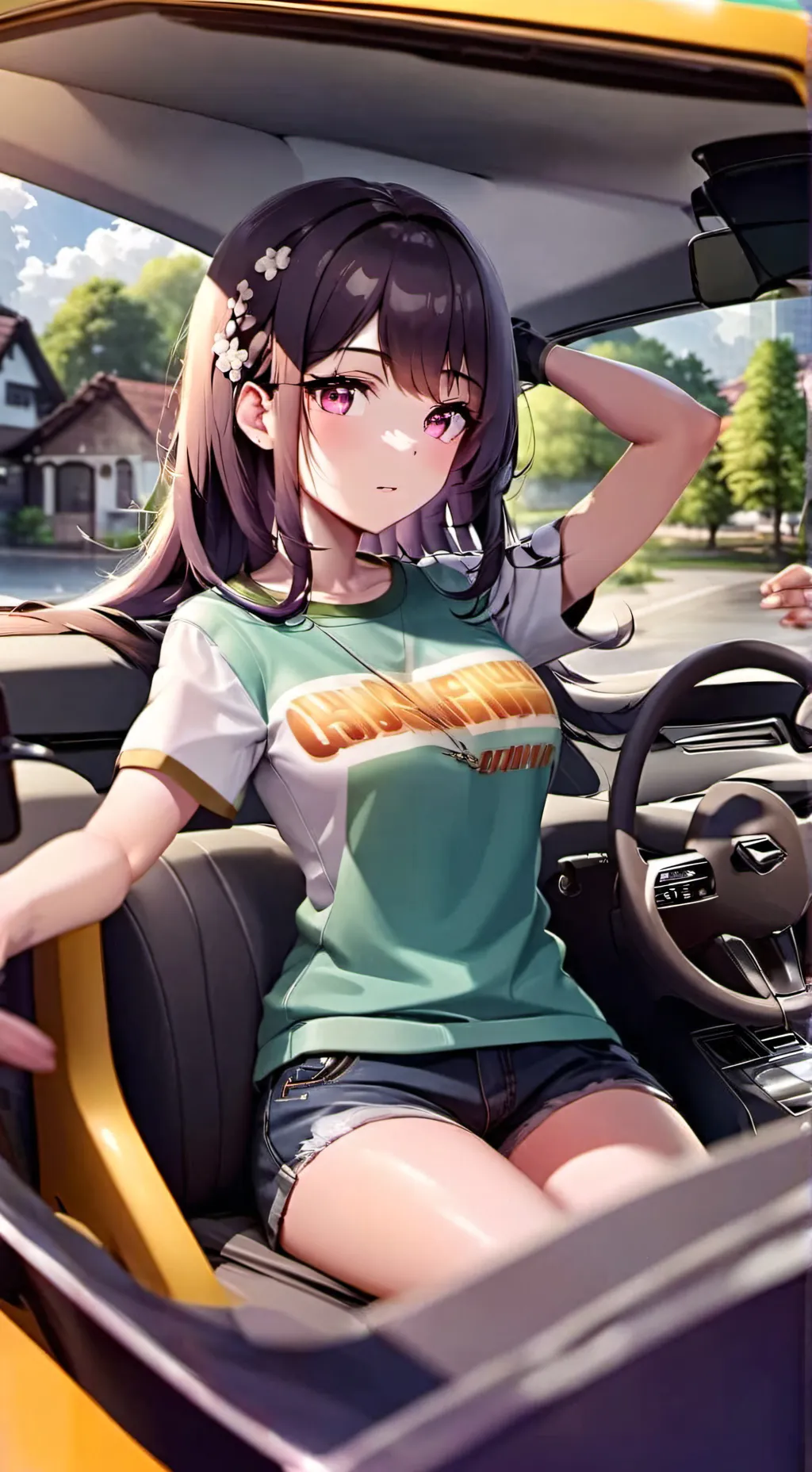 ai character: Charlotte  background