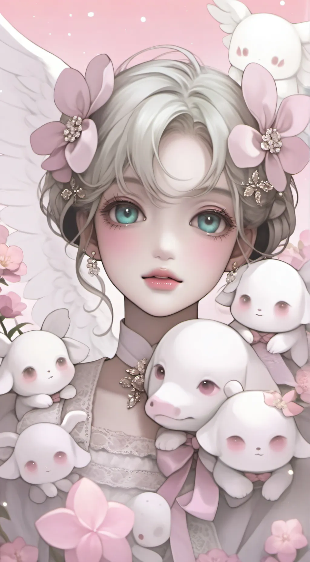 ai character: tu novia  background