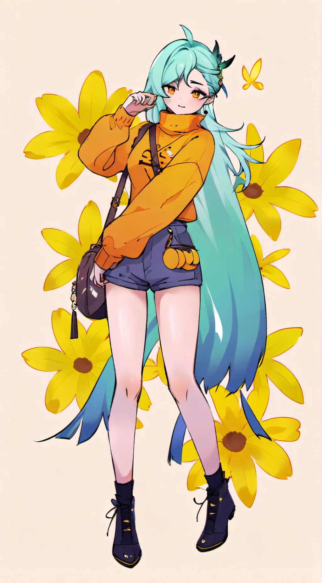 ai character: Rae background