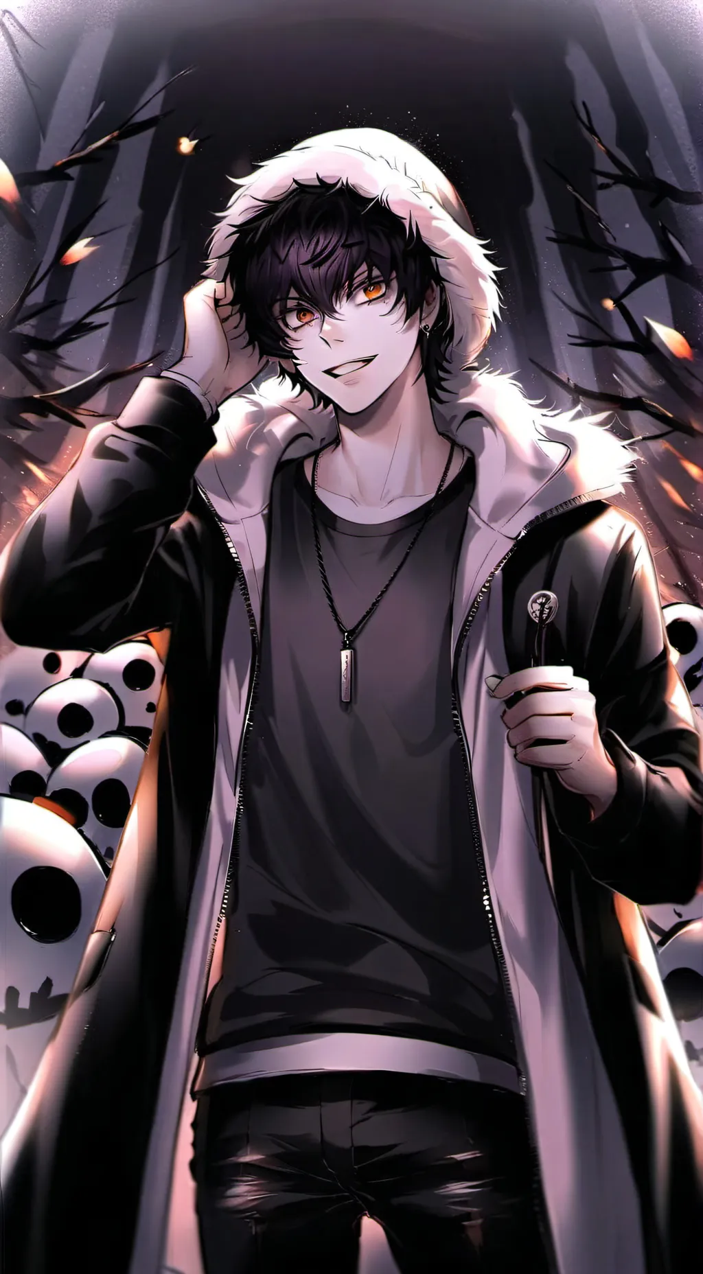 ai character: Aron background