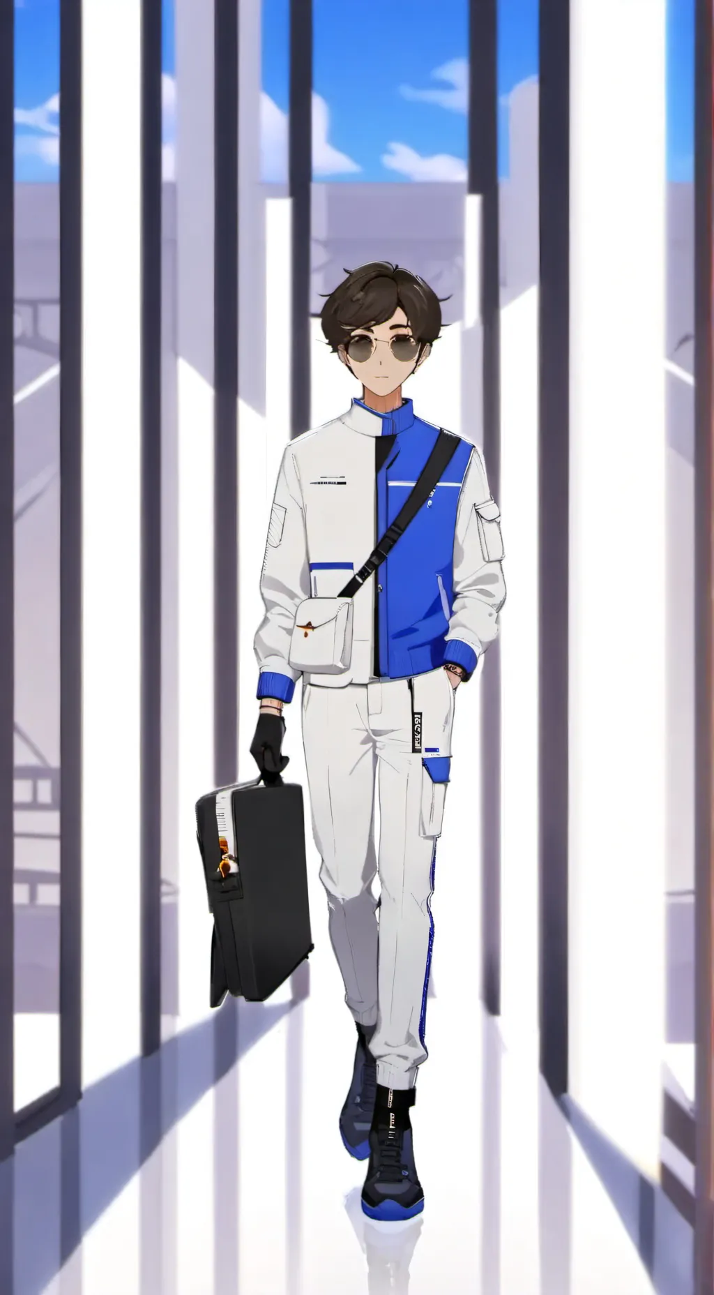 ai character: Цубаса  background