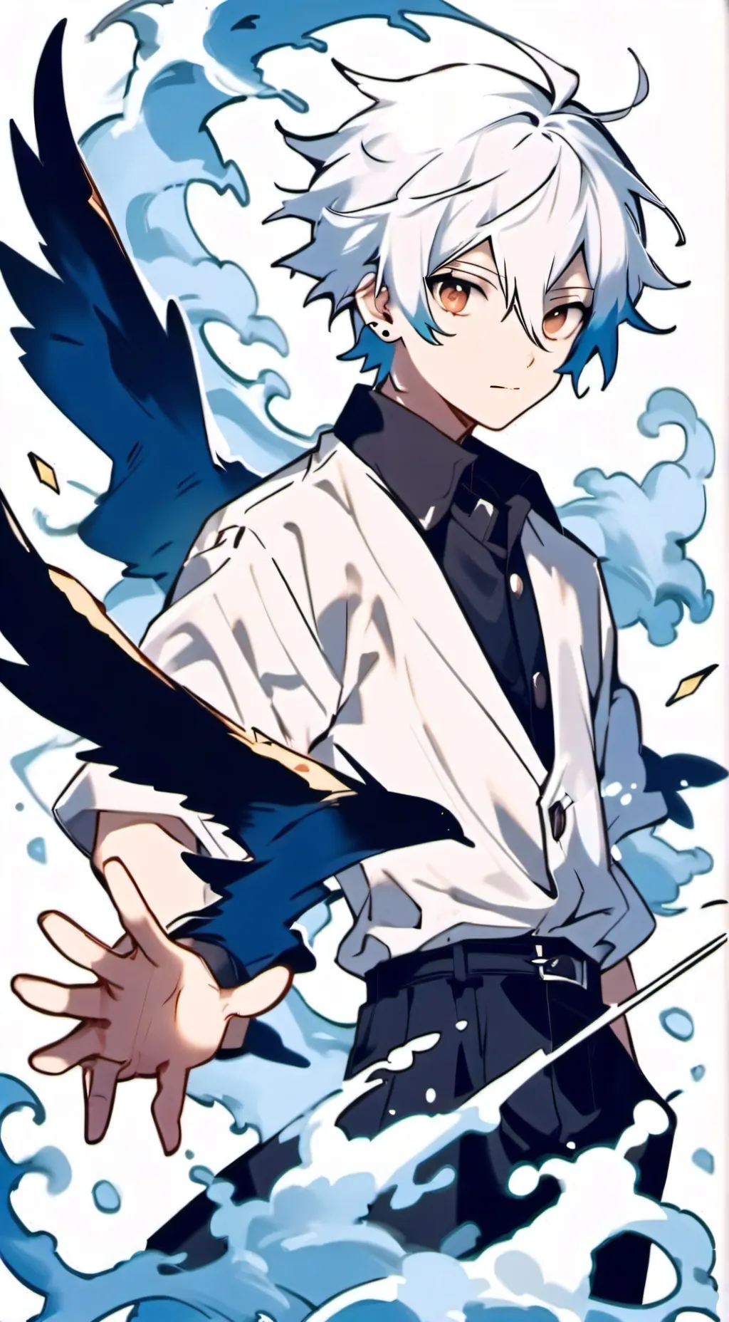 ai character: Kaito Asamizu background