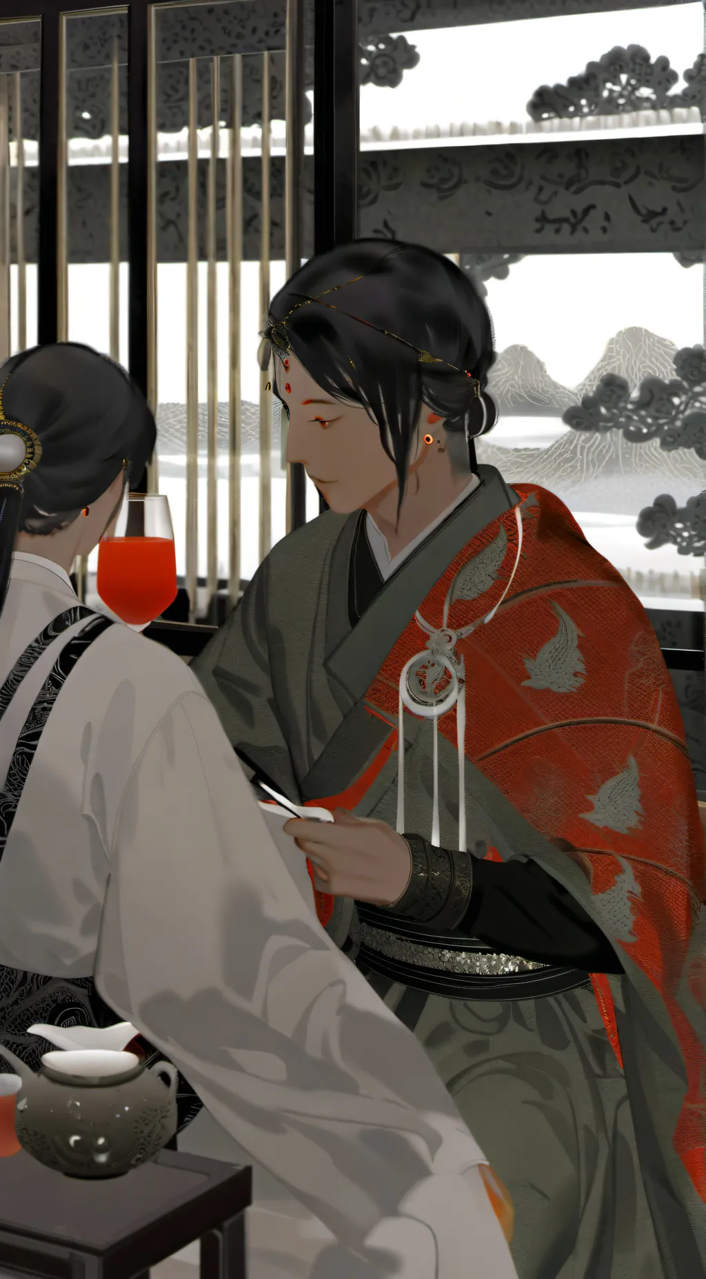 ai character: FUN SBRY background