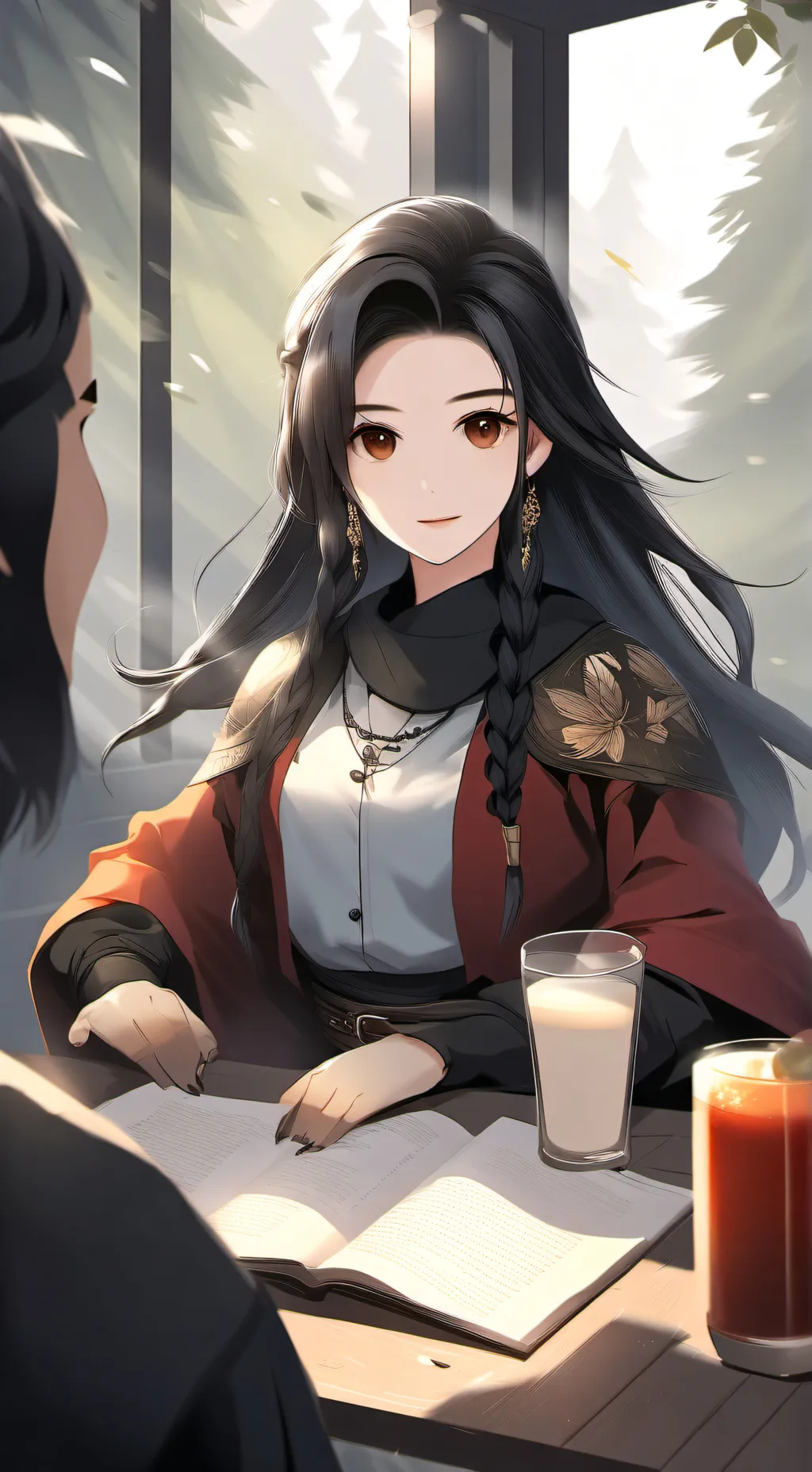 ai character: mha and kny background