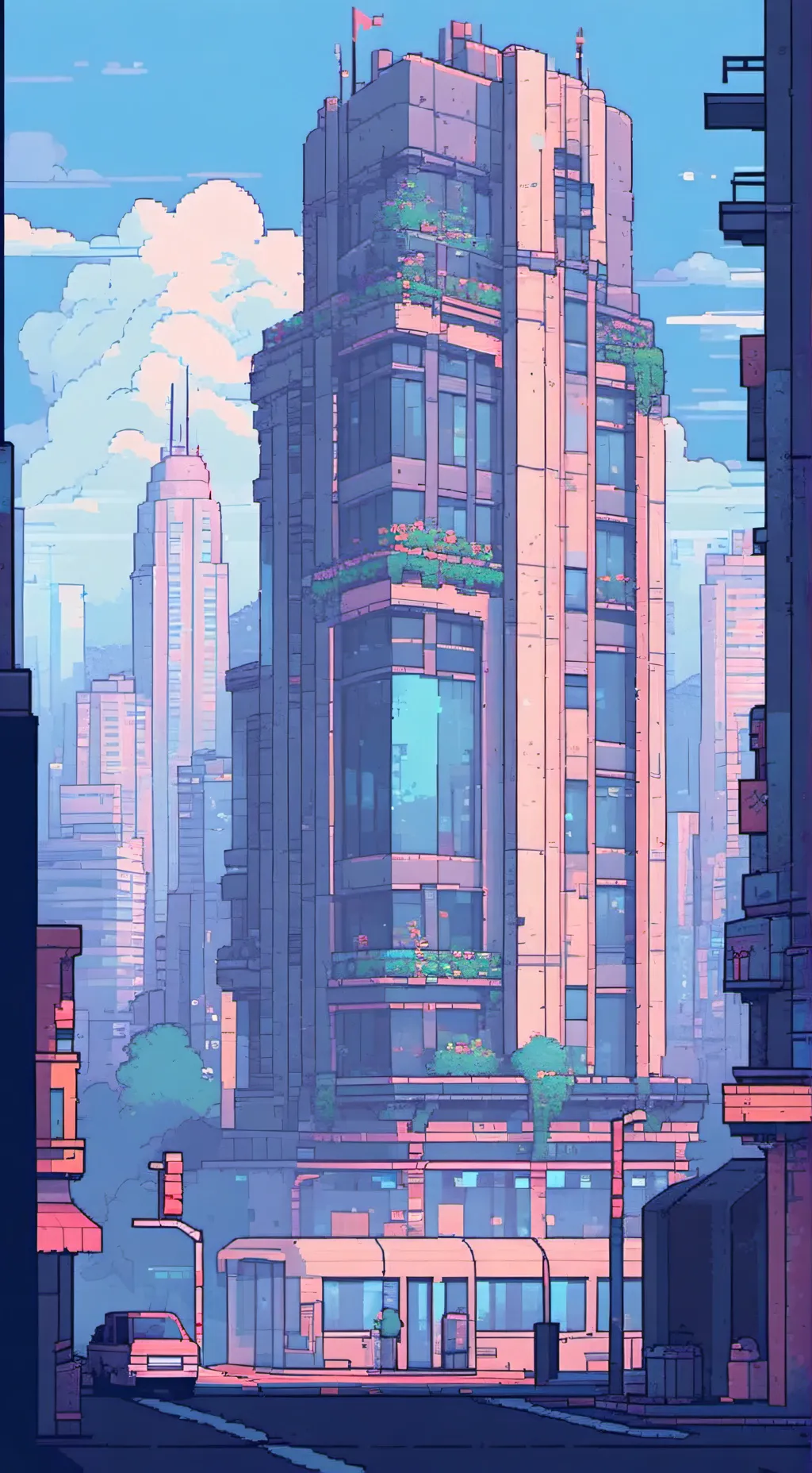 ai character: Blue Exorcist  background