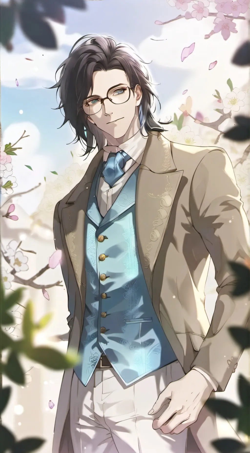 ai character: FlexnerWinterstein background