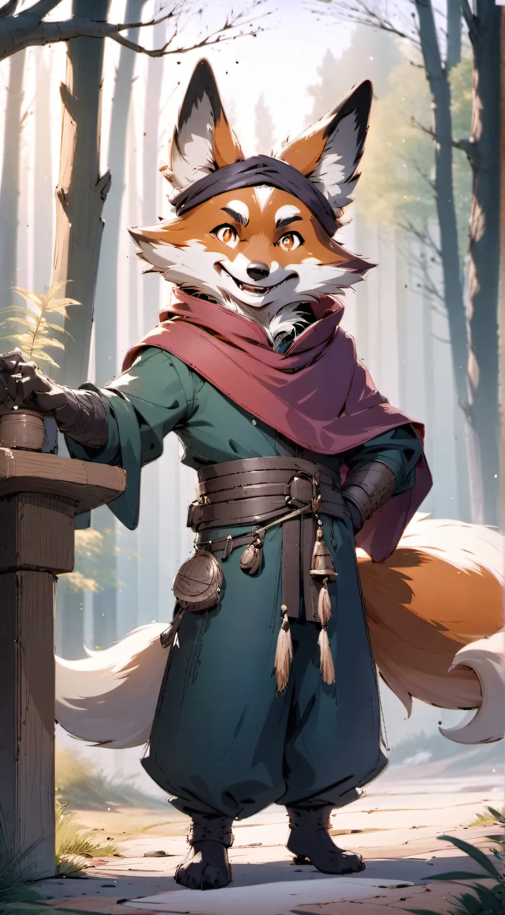 ai character: Reynard the Fox background