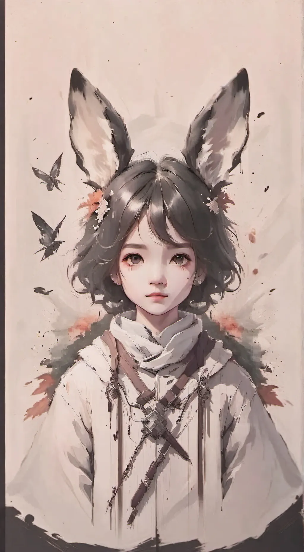 ai character: clingy kid background