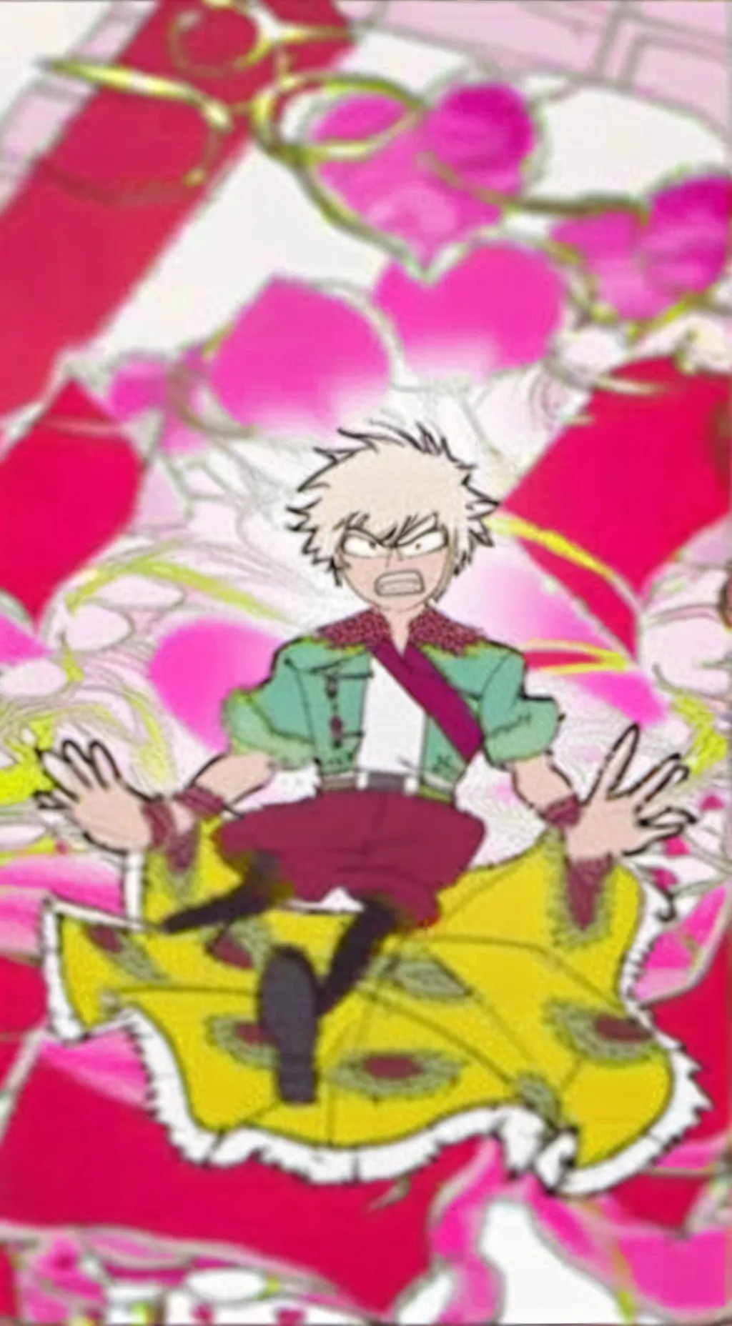 ai character: princess bakugo background