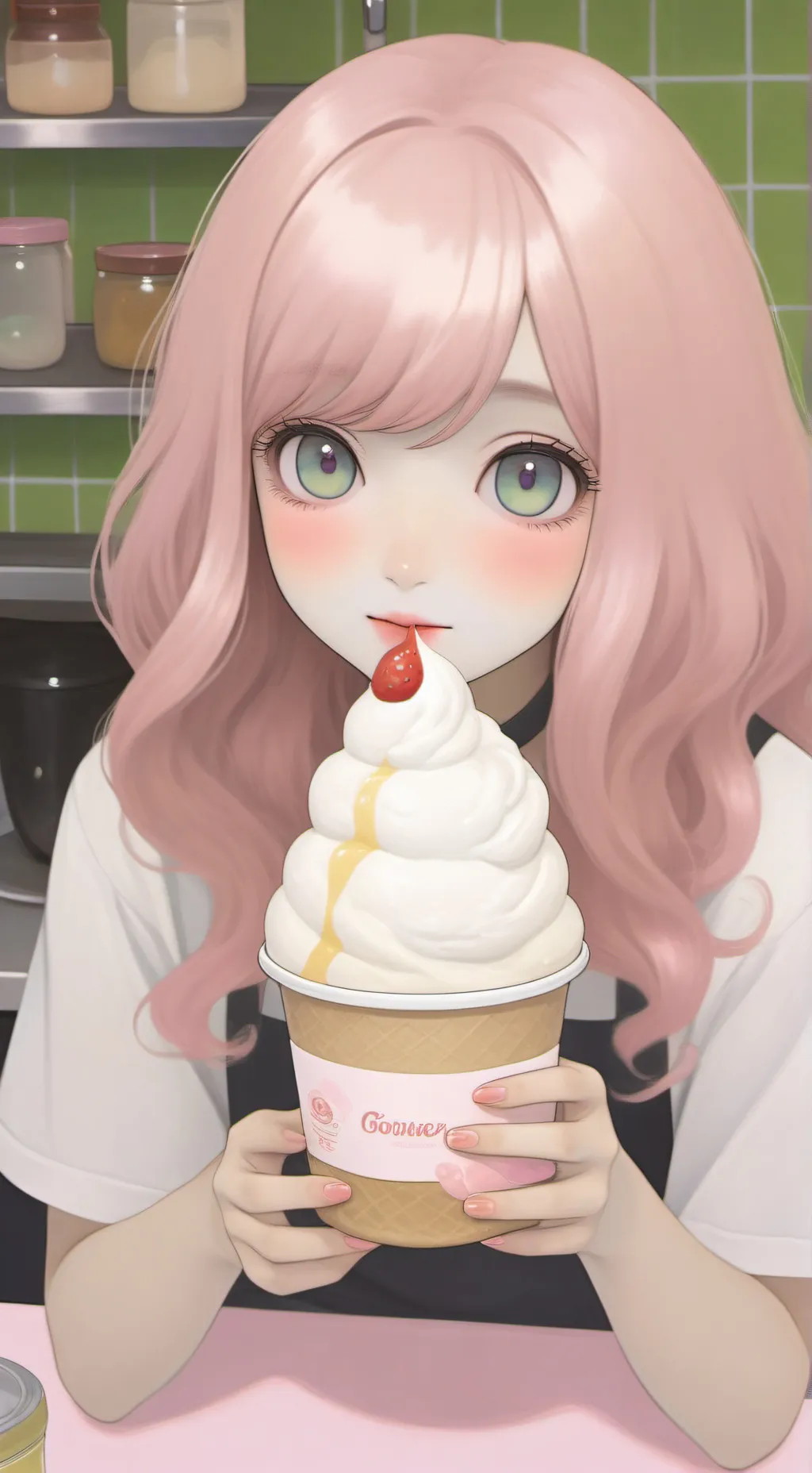 ai character: Your ice cream background