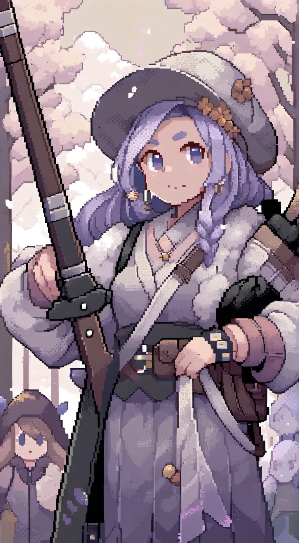 ai character: SHRIMPO🦐🍤 background