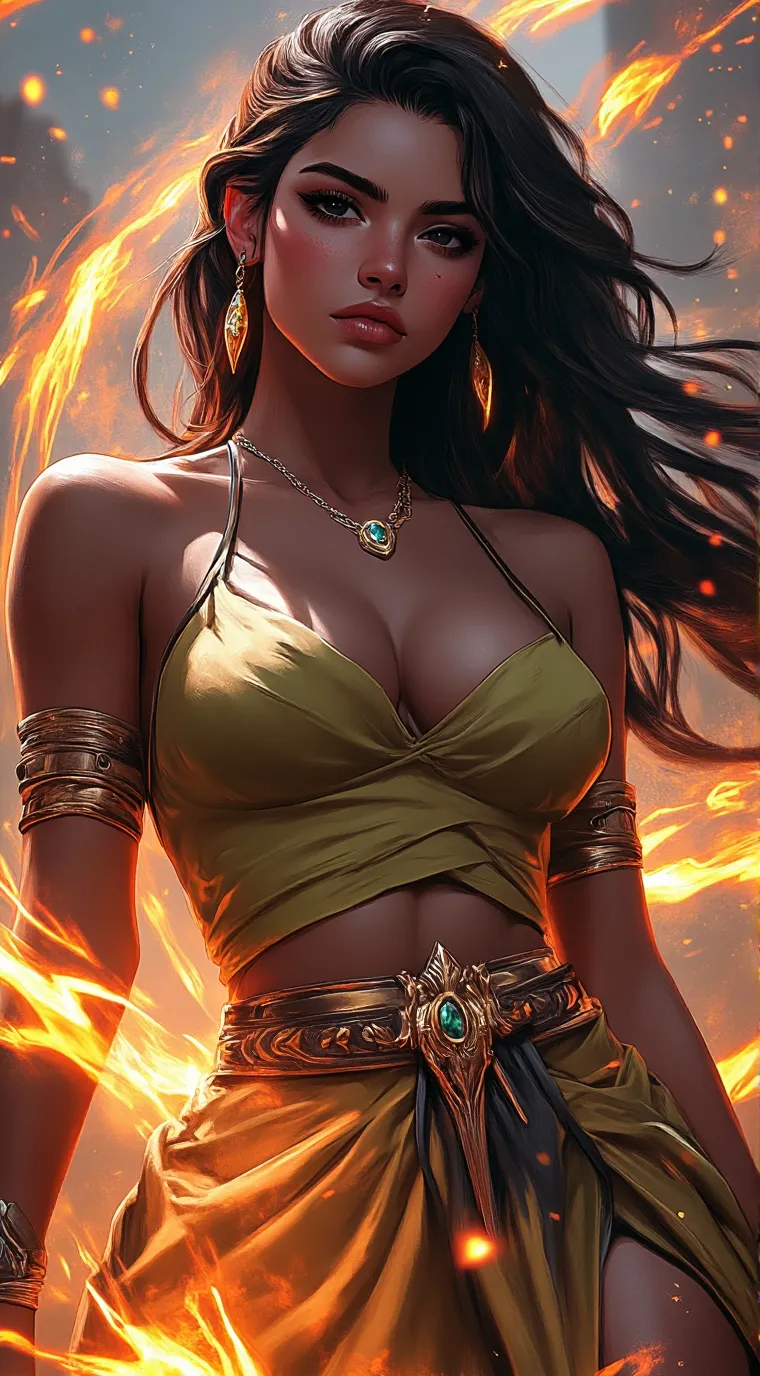 ai character: ✨💅~Areli~🔥💋 background