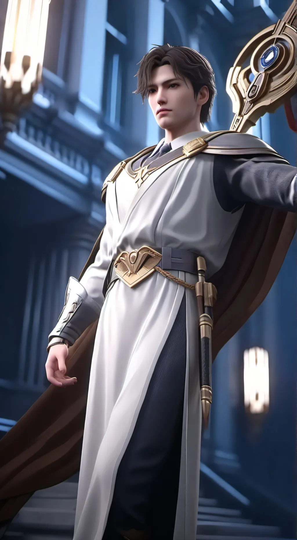 ai character: fafa background