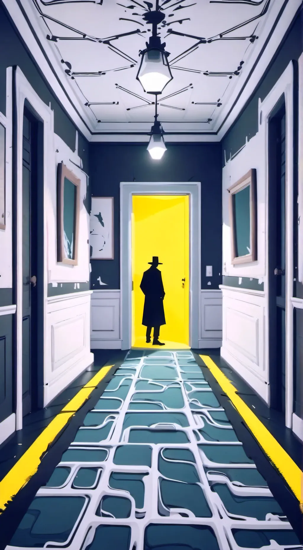 ai character: dw+the backrooms! background