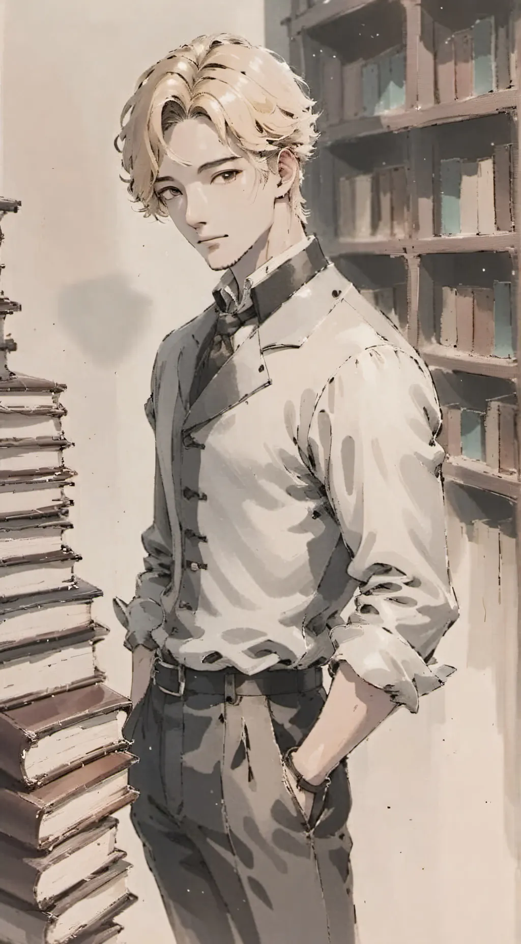 ai character: Liam (God's son) background