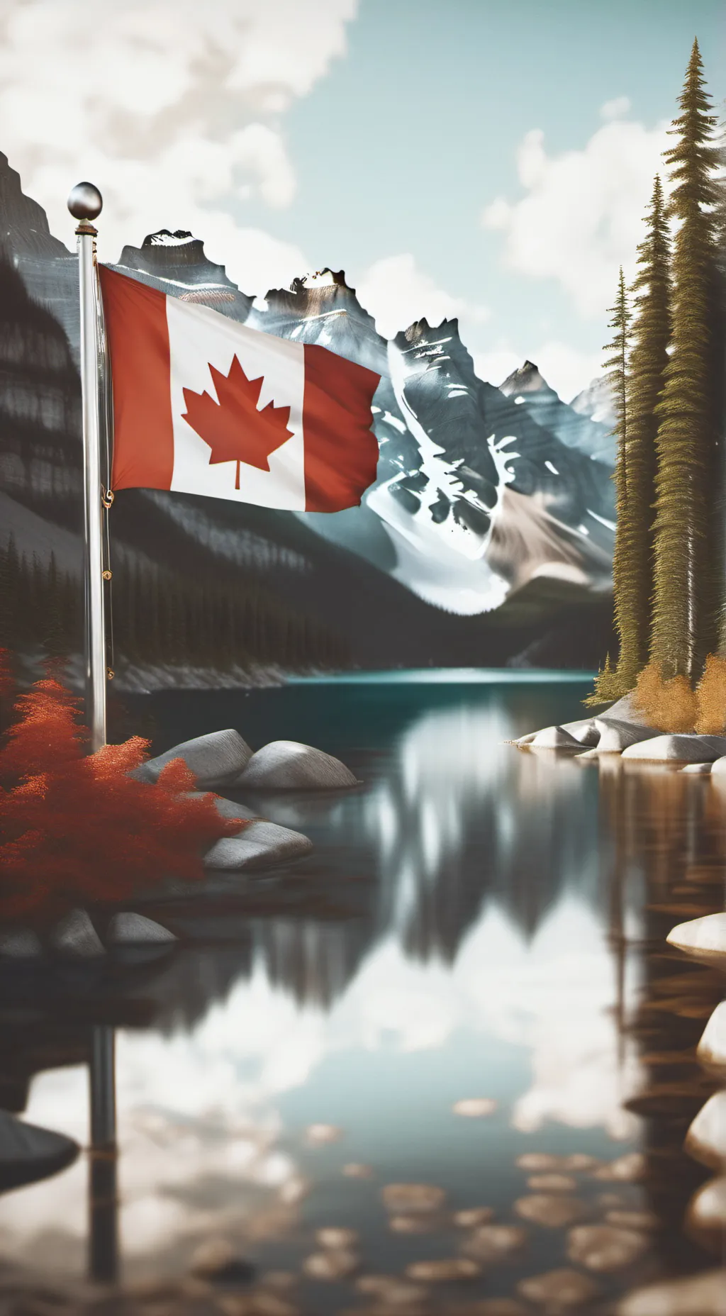 ai character: Canada background